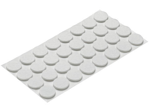 Felt Guide D30mm Self Adh White