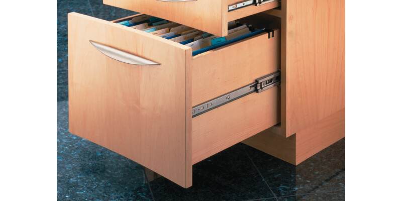 3832DO BB Drawer Runner Full 44kg 400mm BZP