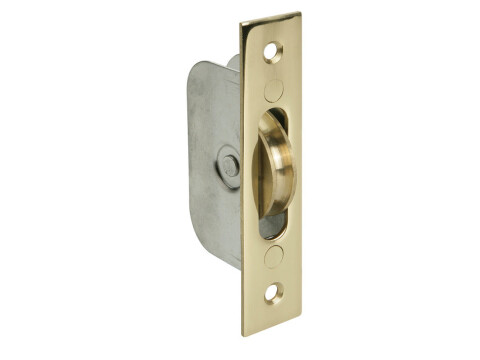 Sash Pulley, Axle Bearing, 118 x 26 mm, Steel Frame