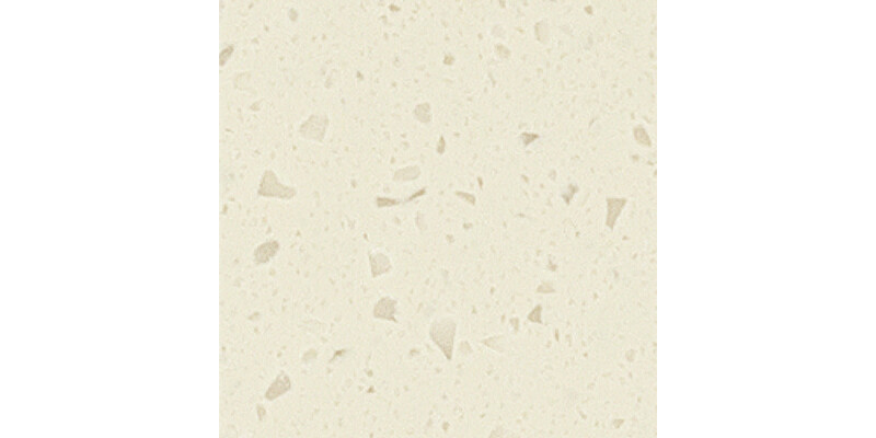 Worktop with Integrated Acrylic Sink, Solid Surface, Beige Sparkle, Maia