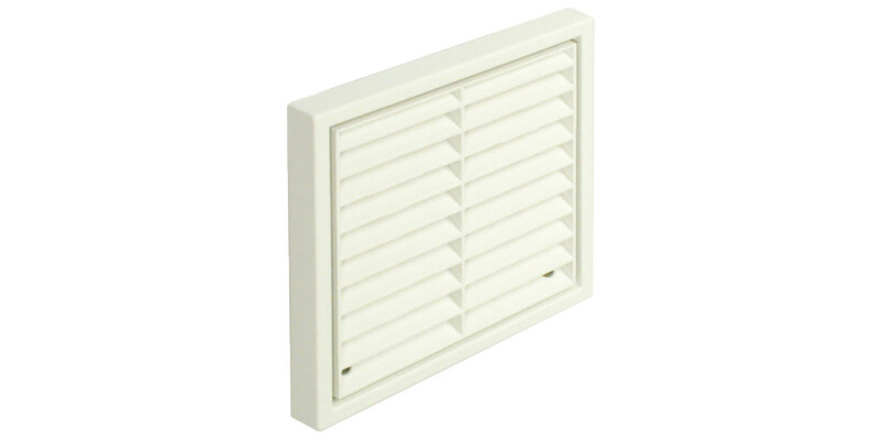 Sys4a Fix Louvre Grille Rec Spigot Brown