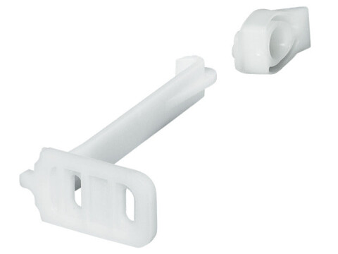 Child Safety Catch for Drawers Pl White