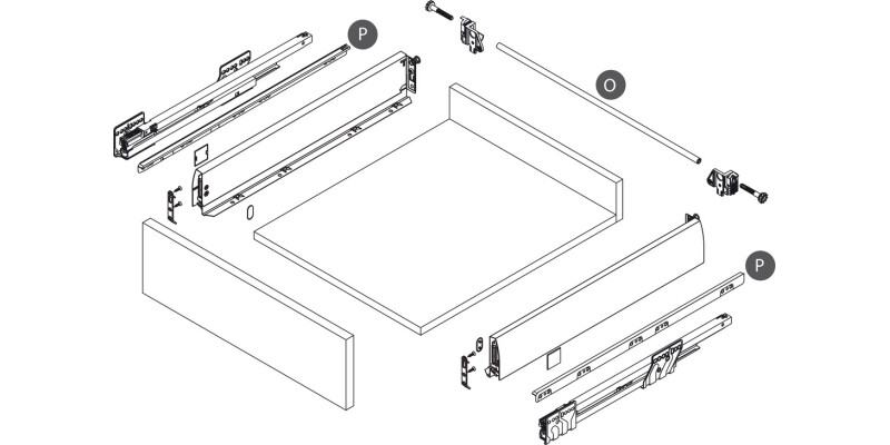 NovaPro Gliding Channel 450mm