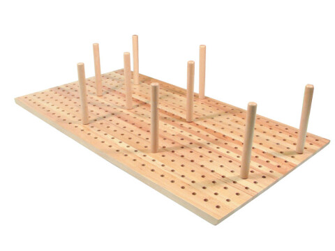 Plate Stack Insert 600mm 9Pegs Oak