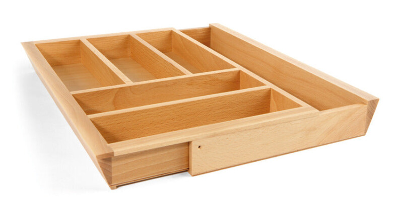 eXTray Oak Cutlery Ins 412/400-600mm