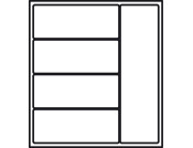 Cutlery Ins 50/60 500mm HG Pl Slv/Gry