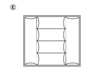 Cutlery Ins 60/60 600mm HG Pl Slv/Gry