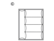 Cutlery Ins 45/60 450mm HG Pl Slv/Gry