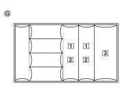 Knife Block 4 Inserts Lacq Beech Ply