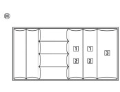 Knife Block 4 Inserts Lacq Beech Ply