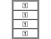 Knife Block 4 Inserts Lacq Beech Ply