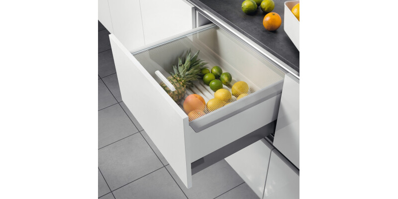 Hailo Pantry-Box 600mm Wide Drawers White