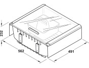 Hailo Pantry-Box 600mm Wide Drawers White