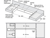 Banio Joining Clip+Profile Set Gry CLR