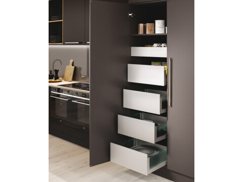 Grass Nova Pro Scala Stack Tower, Sets of Drawers with Glass Sides, Crystal Plus