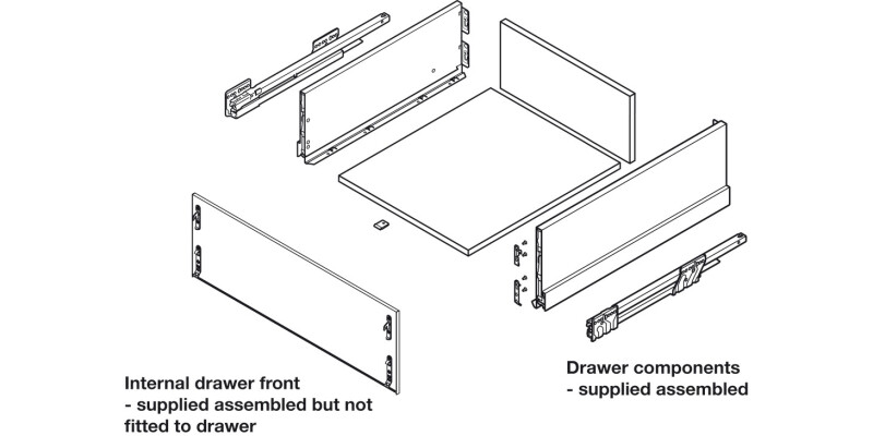 NovaPro Scala Stack Solid 1+4 400mm Slv