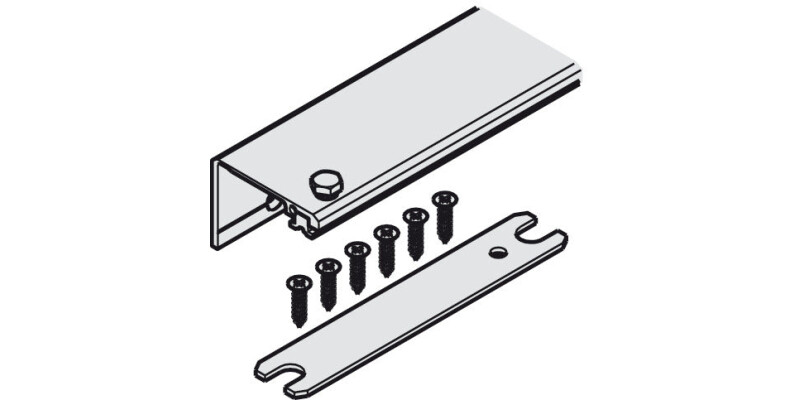 Hawa Concepta Con Brkt/Wood Sgl 650mm