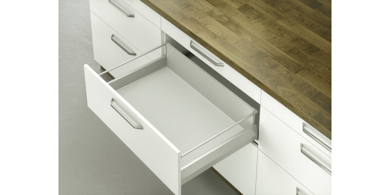 MX Round Rail Set 400mm Gry/Slv