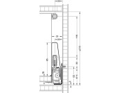 MX Round Rail Set 270mm Ant