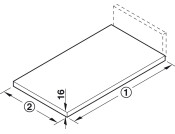 NovaPro Del Std Drawer Set 90/400mm Met
