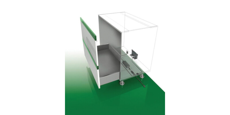 Sensomatic Sgl Drawer Electric Open Sys Set