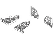 Dynapro Front and Rear Fixing Clips