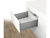 NovaPro Scala St Drawer Back 186/300mm Stn