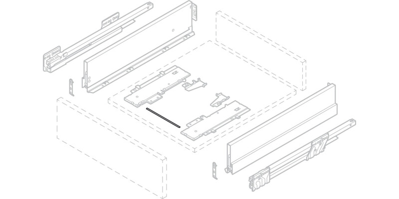 NovaPro Tipmatic Synchro Rod 600mm