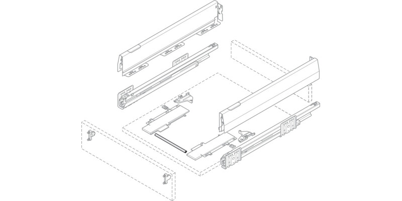 NovaPro Tipmatic Synchro Rod 600mm