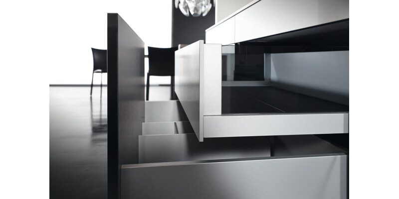 Internal Drawer Panel Set, for 90 mm Drawer Sides with Rectangular Rails, Nova P