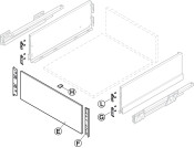 NovaPro Scala InDrw Front CTL 186mm Stn