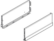 NovaPro Scala Drawer Sides 186/400mm Stn