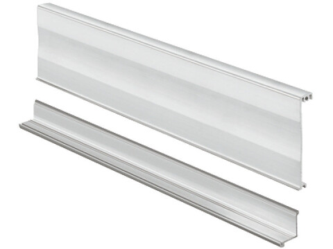 MX Front Panel Set f U/Drawer 74mm Wht