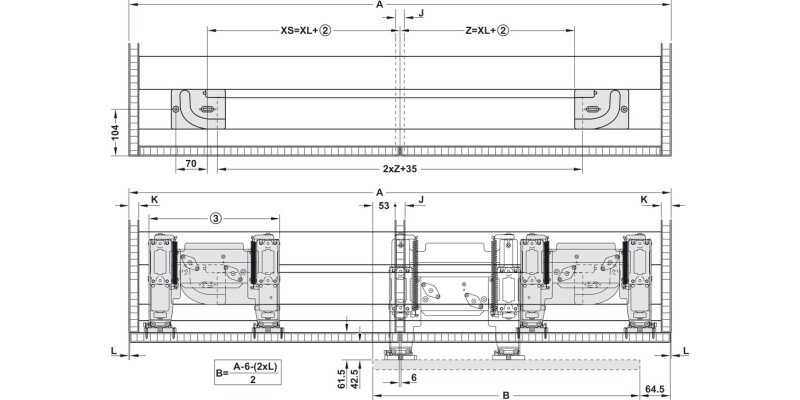 Eku Frontino 40 FS Comp FitSet 2Dr S