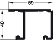 Eku Combino 60H IF Dbl Top Track 2.5m