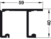 Eku Combino 60H IF Dbl Top Track 2.5m
