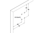 Eku Regal B25H Forslide FitSet 1Dr w SC