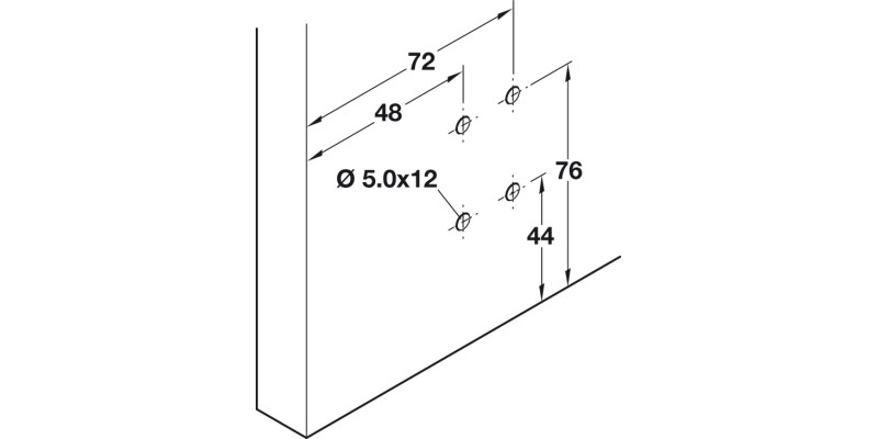 Eku Regal B25H Forslide FitSet 1Dr w SC