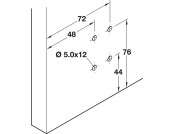 Eku Regal B25H Forslide FitSet 1Dr w SC