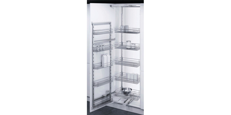 Swing Out Pantry Unit, Complete Set, Full Extension, Unhanded system, Vauth Sage