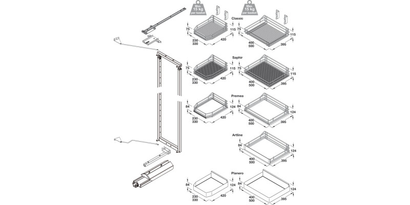 VS TalGate NW 500 1900-2140 Art Gls/Chr