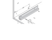 VS SUB 600mm PO Bskt Hinged 1xSph Chr