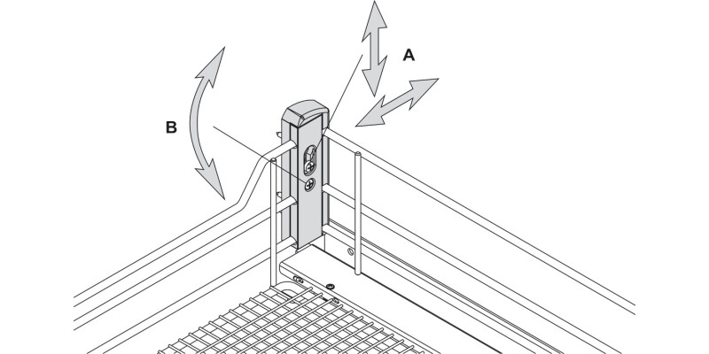 VS SUB 500mm PO Bskt DoorFix 1xSph Chr