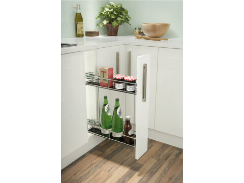 PO Baskets 2-Tier 150mm RH Chrome