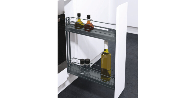 Storage Basket Set, for Cabinet Width 150 mm, 90�, Vauth-Sagel VS SUB Slim