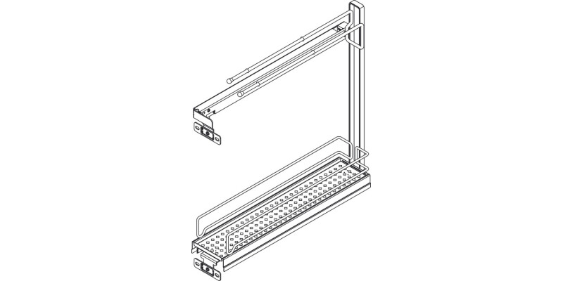 VS SUB Slim 150mm PO 90D Bskt/Towel Chr