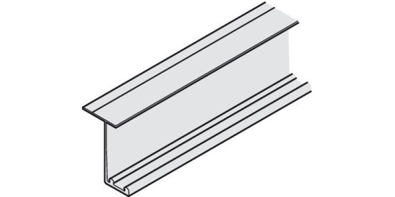 Slido Cls 50VFP Dbl Top Track 2.5m