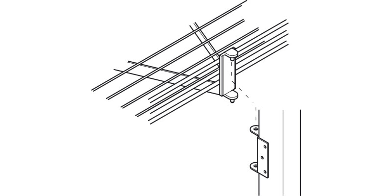 1/2 Carousel Set Wire Dr 420/900mm Cab