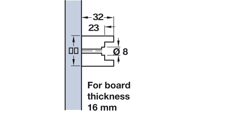 Beech Runner 47x449x30mm for Between Cab