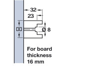 Beech Runner 47x449x30mm for Between Cab